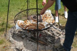 Camping Grill in Duitsland