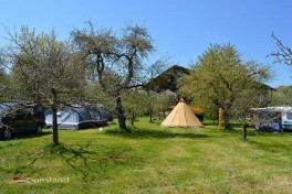 Kampeerplaatsen Eco Vakantieboerderij Retzbach Duitsland