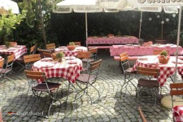 Biergarten Terras Hotel Duitsland