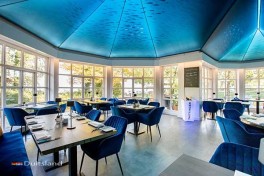Restaurant aan de Chiemsee in Duitsland
