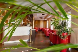 Gezellige lounge in Hotel Nordhausen – pizza en drankjes