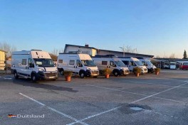 Camperplaatsen voor doorreis in Duitsland
